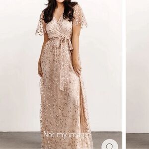 Baltic Born- Marseille Embossed Maxi Dress